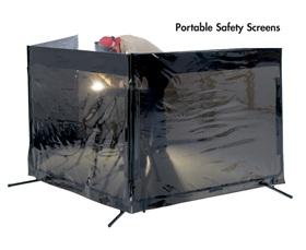 TRANSPARENT VINYL WELDING SCREENS