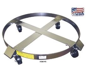 STAINLESS STEEL DRUM DOLLIES