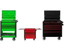 EXTREME TOOLS® EX SERIES 33" & 41" TOOL CARTS