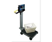 PORTABLE MECHANICAL SCALE W/ELECTRONIC INDICATOR