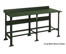 3/8" STEEL PLATE TOP EXTRA HEAVY DUTY WORKBENCH