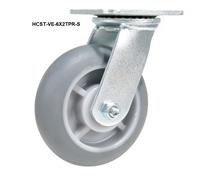HIGH CAPACITY (TPR) THERMOPLASTIC RUBBER CASTERS