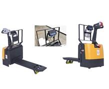 SINGLE FORK ELECTRIC PALLET TRUCK WITH SCALE
