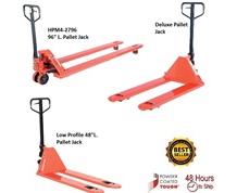 DELUXE & LOW-PROFILE PALLET JACKS