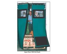 FLEXIBLE PVC IMPACT SWINGING DOORS