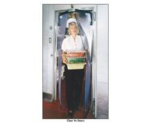 FLEXIBLE PVC CLEAR VU SWINGING DOORS